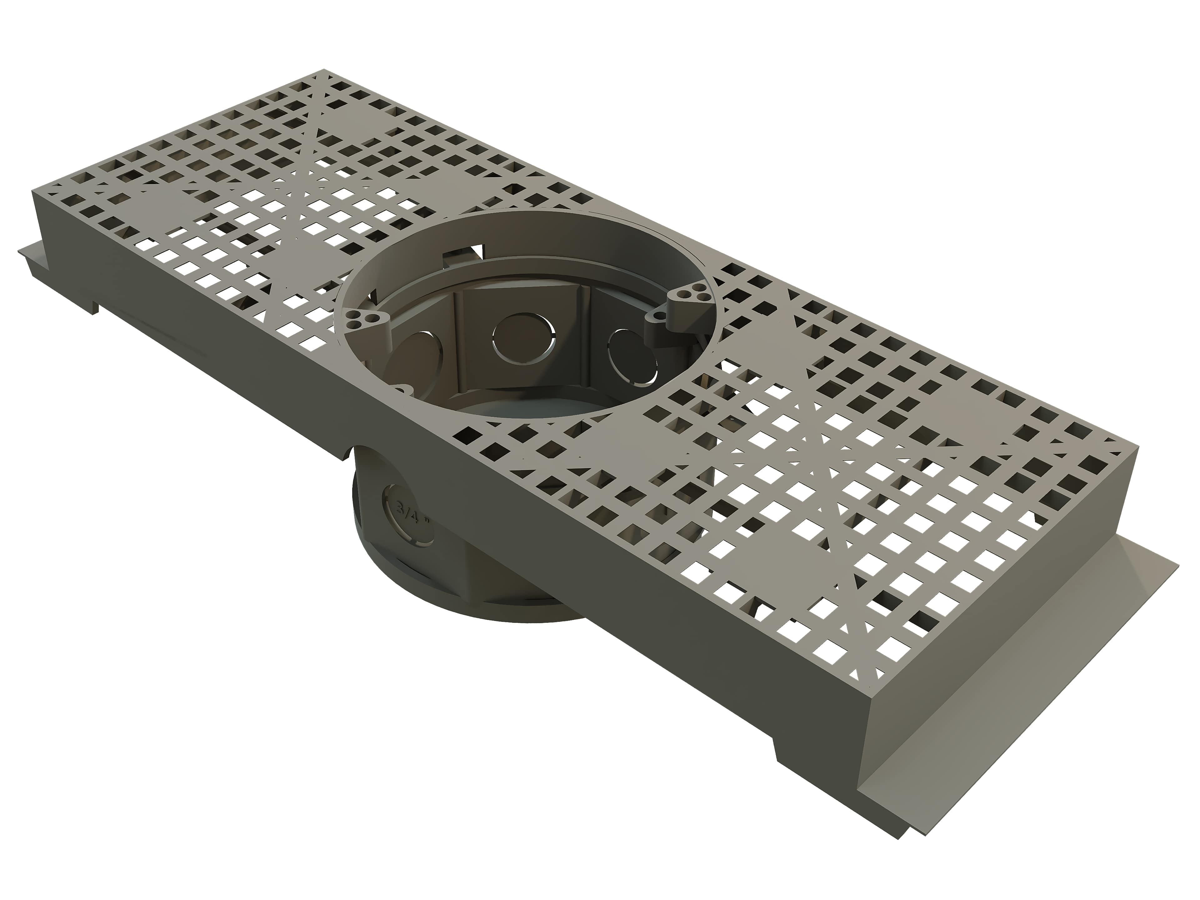 Suporte para Laje Modelo Teto 30cm (Modular)